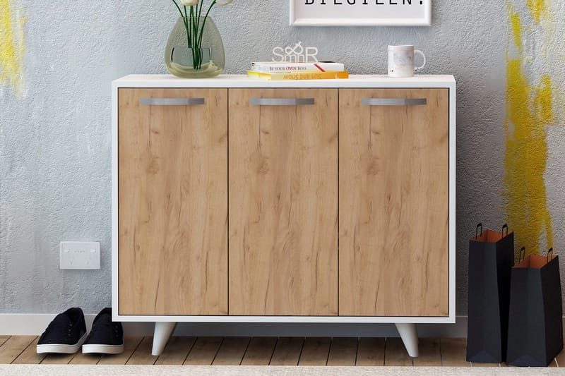 Mod design Skænk - Træ / hvid - Opbevaring - Opbevaringsmøbler - Skænke & sideboards