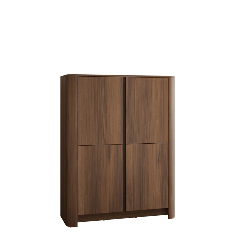 skab NO_BRAND Kommode BARI K103 brun, undefined