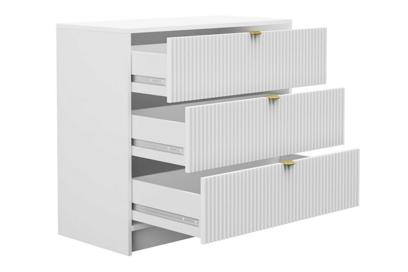 Novaj Highboard - Hvid - Opbevaring - Skab - Skabe