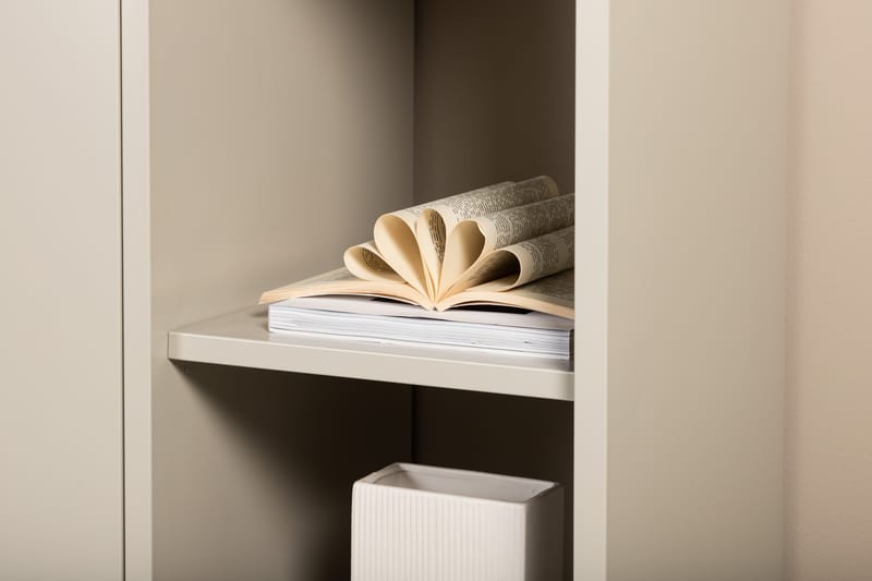 Piring Skabskommode 110x42x100 cm - Beige - Opbevaring - Skab - Skabe
