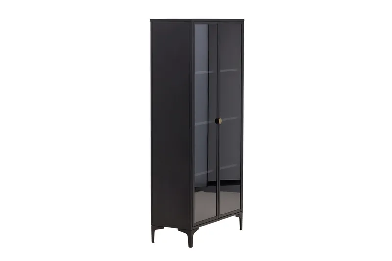 Piring Skabskommode 90x40x190 cm, Svart