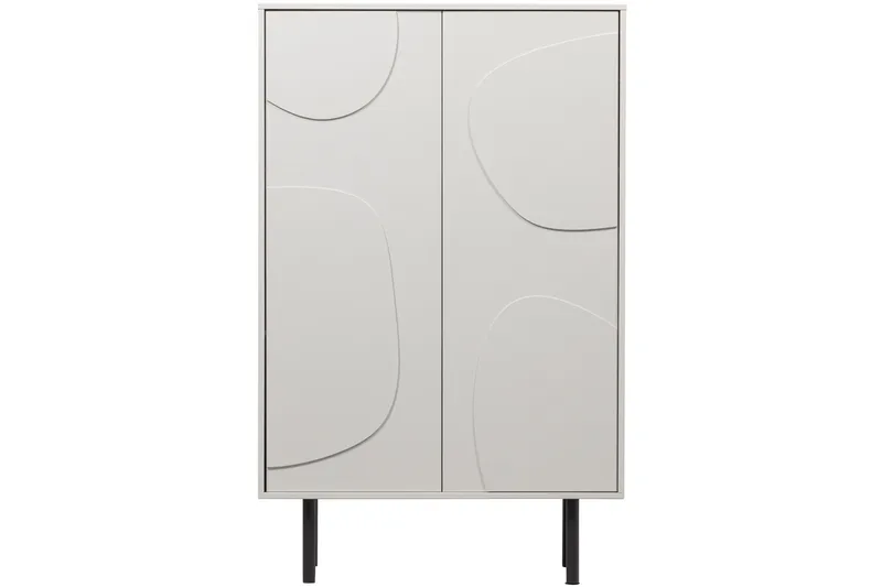 Popinder Highboard - Beige - Opbevaring - Skab - Skabe