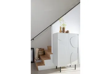Popinder Highboard - Beige - Opbevaring - Skab - Skabe