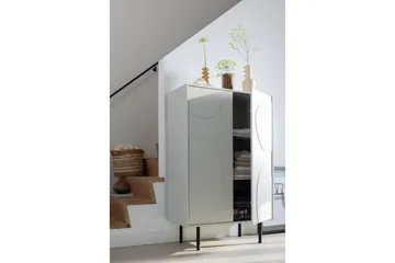 Popinder Highboard - Beige - Opbevaring - Skab - Skabe