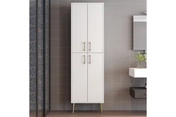 Retzow Highboard - Guld/Hvid - Opbevaring - Skab - Skabe