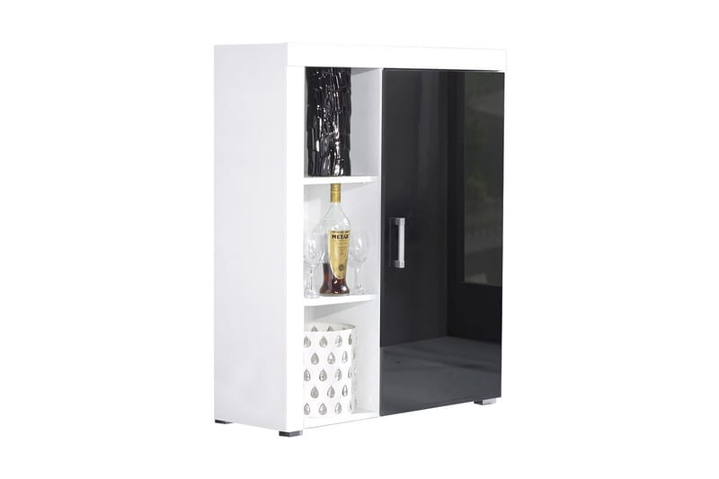 Samba Förvaringsskåp 90x35x114 cm Black, undefined