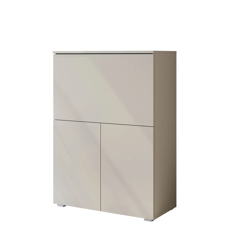 skab Sekretærskab VERA 90 + LED beige, undefined