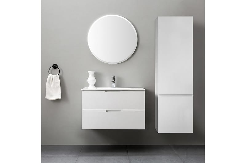 Sideskab Bathlife Euforia Hvid - MDF - Skabe