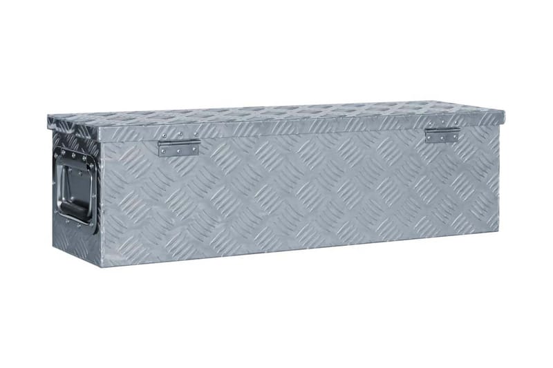 aluminiumskasse 80,5 x 22 x 22 cm sølvfarvet - Sølv - Opbevaring - Skab - Skabe - Sikkerhedsskabe - Deponeringsskabe