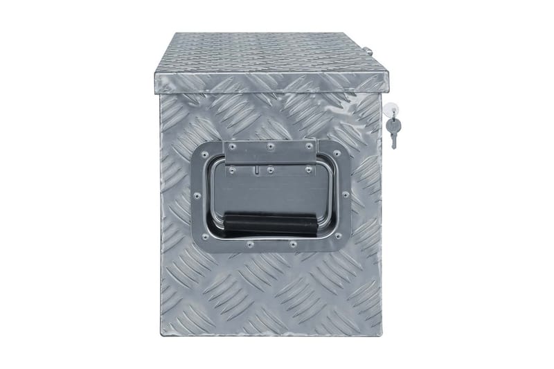aluminiumskasse 80,5 x 22 x 22 cm sølvfarvet - Sølv - Opbevaring - Skab - Skabe - Sikkerhedsskabe - Deponeringsskabe
