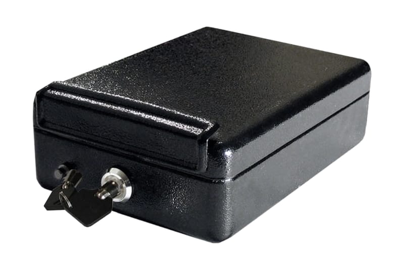 ProPlus sikkerhedsboks med holder 225 x 165 x 85 mm - Sort - Opbevaring - Skab - Skabe - Sikkerhedsskabe - Deponeringsskabe