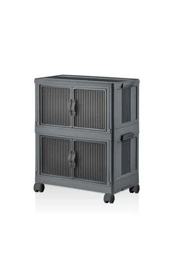 Multifunktionsskab Hanah Home Lavine 67 (32 x 67 x 56 cm) Antracit