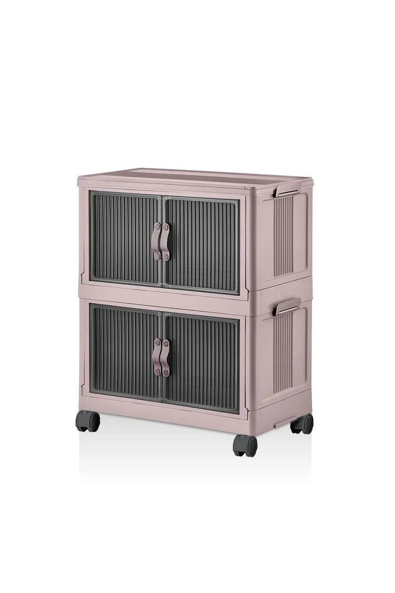 Multifunktionsskab Hanah Home Lavine 67 (32 x 67 x 56 cm) Pulver, undefined