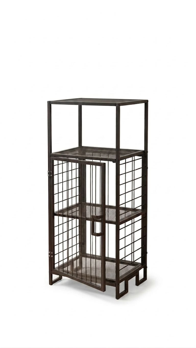 Multifunktionsskab Hanah Home Vorn (41,5 x 96 x 33 cm) Sort - Hus & renovering - Køkken & bad - Badeværelse - Badeværelsesmøbler - Badeværelsesopbevaring