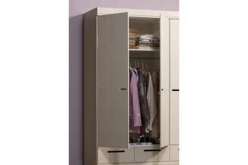 Skab Connect 3-døre - Beige - Opbevaring - Tøjopbevaring - Garderobeskabe - Garderobeskab & klædeskab