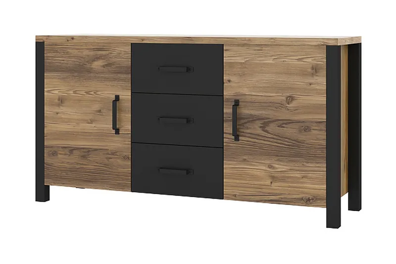 Skarebol Skab, Sort/Træ/Natur