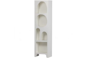 Small Bogreol 47,5 cm i Malet Træ - Hvid - Opbevaring - Hylder & Reoler - Bogreol