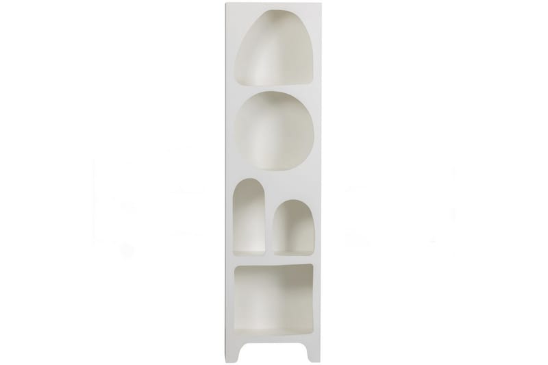 Small Bogreol 47,5 cm i Malet Træ - Hvid - Opbevaring - Hylder & Reoler - Bogreol