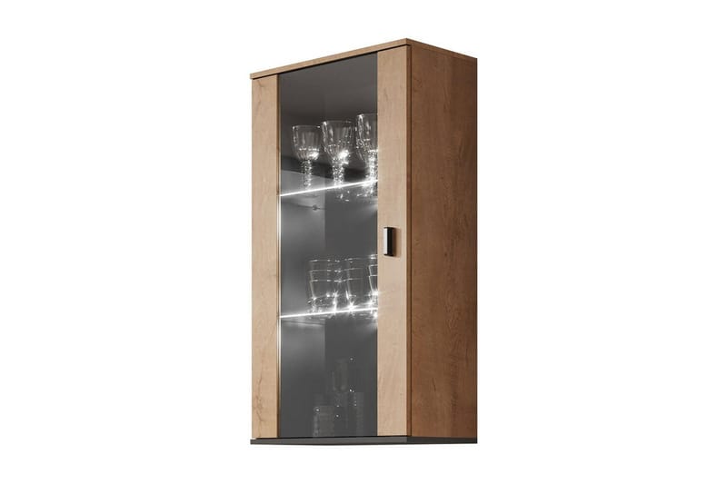 Soho Skab 29x60 cm, Eg/Sort