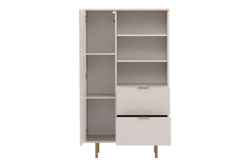 Staffin Highboard - Sort - Opbevaring - Skab - Skabe