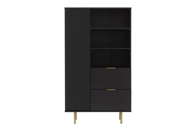 Staffin Highboard - Sort - Opbevaring - Skab - Skabe