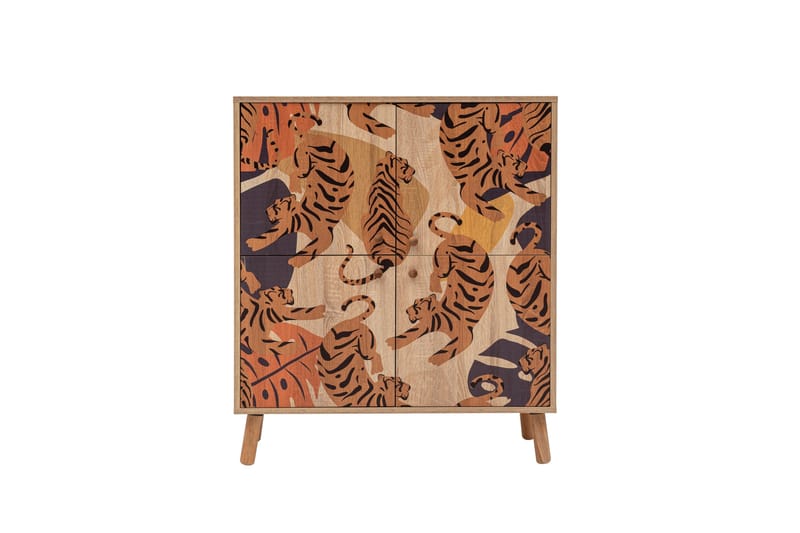 Tigris Highboard 95x111 cm Multifarvet - Hanah Home - Opbevaring - Skab - Skabe