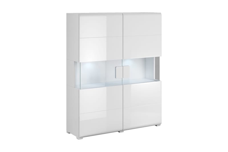 Toreno Highboard 39x122 cm - Hvid - Skabe