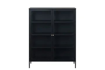 Umbri Highboard 110x140 cm - Sort - Opbevaring - Skab - Skabe