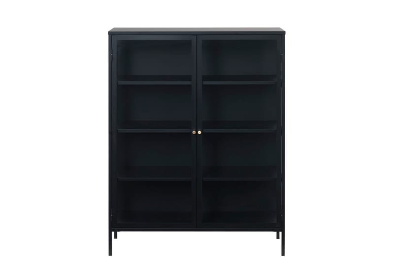 Umbri Highboard 110x140 cm - Sort - Opbevaring - Skab - Skabe