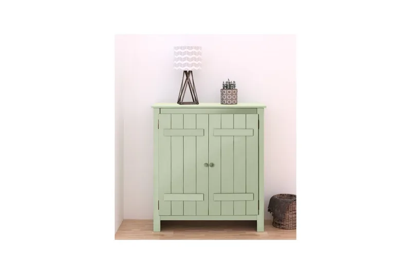 Skab ved indgang Bertram Grøn - Grøn - Opbevaring - Skoopbevaring - Skoskab