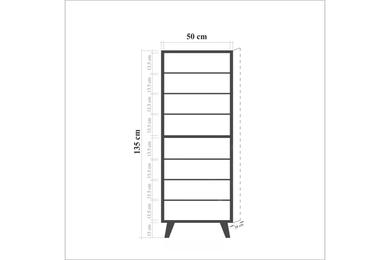 Vellavie Opbevaringsskab Ternet - Flerfarvet - Opbevaring - Skab - Skabe