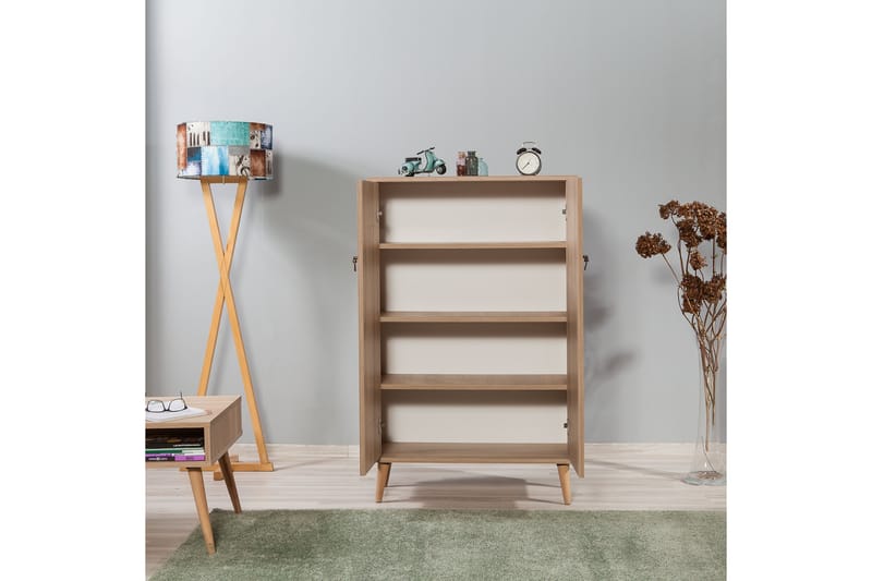 Vellavie Skab 80 cm Kirsebærblomst - Mønstret - Opbevaring - Skab - Skabe