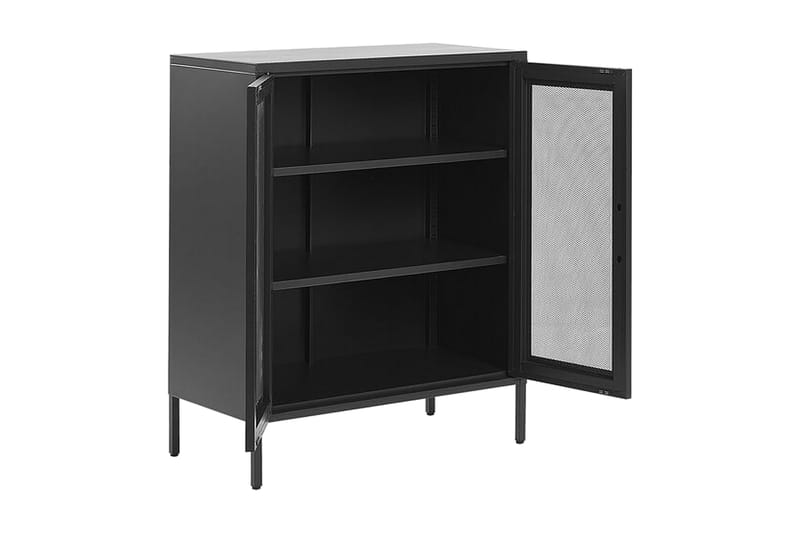 Wendonside Skab 80x40 cm - Stål/Sort - Opbevaring - Skab - Skabe