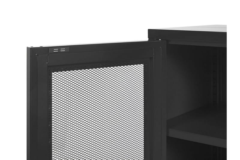 Wendonside Skab 80x40 cm - Stål/Sort - Opbevaring - Skab - Skabe