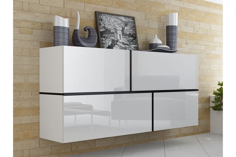 Wymer Skab - Hvid/Sort - Opbevaring - Skab - Skabe