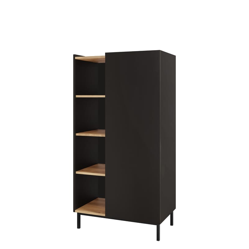Tavrin Highboard 140 cm, Sort