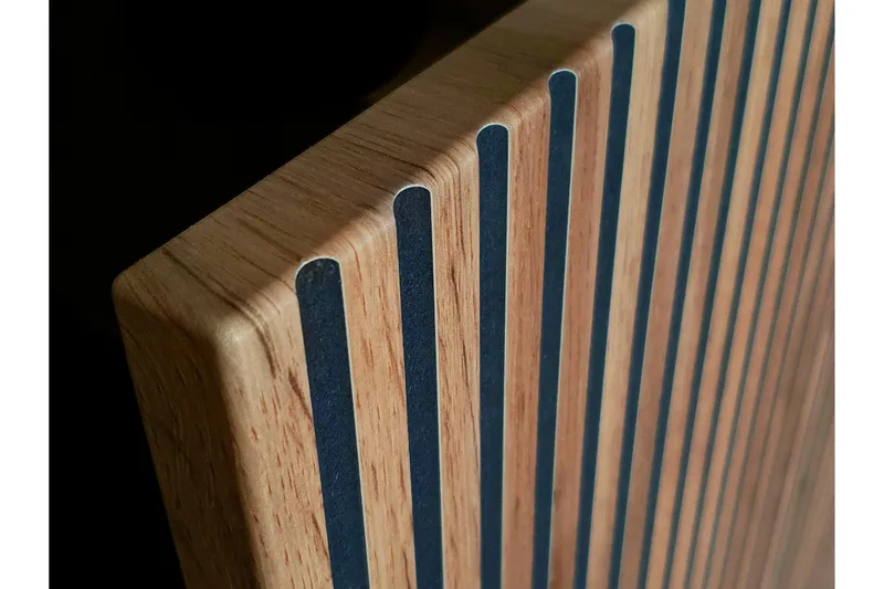 Tenorio Vitrinskåp 104x166 cm - Beige - Opbevaring - Skab - Vitrineskabe