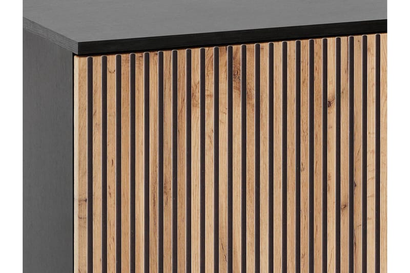 Tenorio Vitrinskåp 104x166 cm - Beige - Opbevaring - Skab - Vitrineskabe