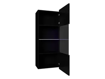 Tessan Vitrineskab 45x117 cm - brun - Opbevaring - Skab - Vitrineskabe