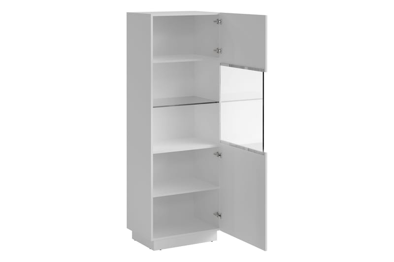 Torvalen Vitrinskåp 60x178 cm - Sort - Opbevaring - Skab - Vitrineskabe