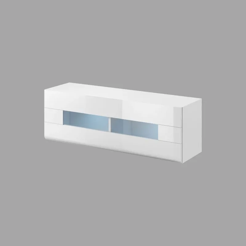 Væghængt Skab Toledo, Hvid laminat