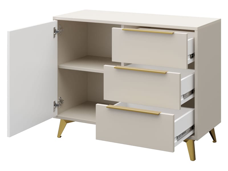 Vemdalen skænk 104 cm - brun - Opbevaring - Skab - Skabe