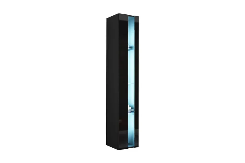 Vigo Vitrineskab 40x30x180 cm - Opbevaring - Skab - Vitrineskabe