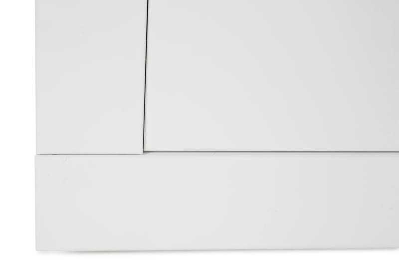 Basic Vitrineskab 102 cm - Hvid - Opbevaring - Skab - Vitrineskabe