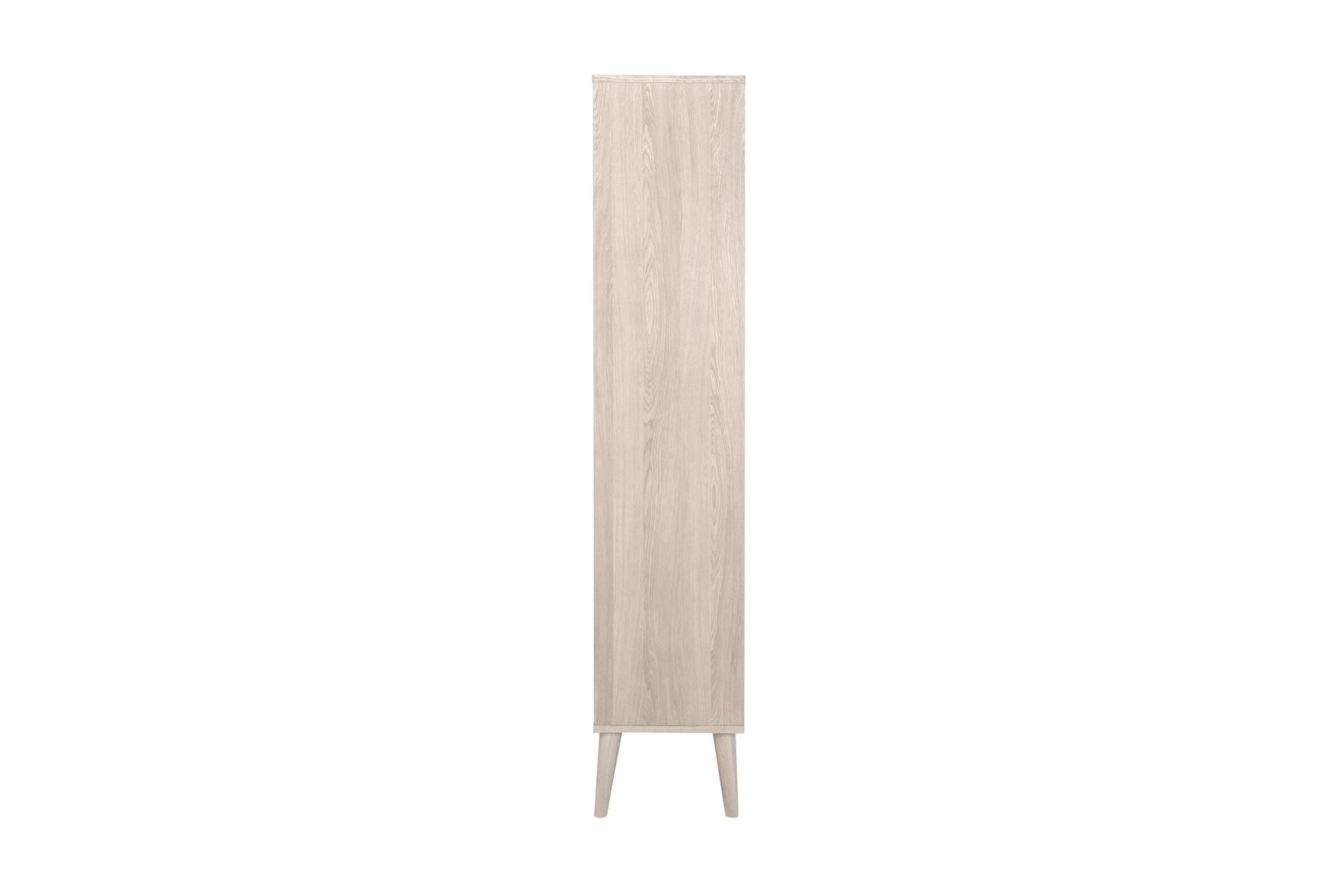 Bellor Opbevaringsmøbler Hvidpigmenteret 80 cm - Hvidpigmenteret - Opbevaring - Skab - Vitrineskabe