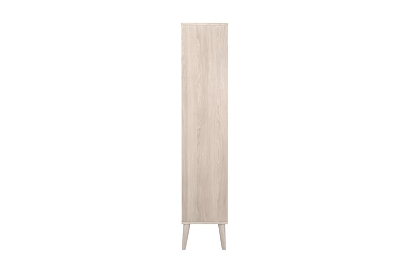 Bellor Opbevaringsmøbler Hvidpigmenteret 80 cm - Hvidpigmenteret - Opbevaring - Skab - Vitrineskabe
