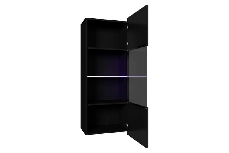 Calabrini vitrineskab 45x32x117 cm - Opbevaring - Skab - Vitrineskabe