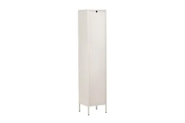 Cali Vitrineskab 37x180 cm - Beige - Opbevaring - Skab - Vitrineskabe