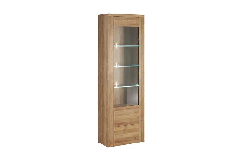 Cicely vitrineskab, Træ