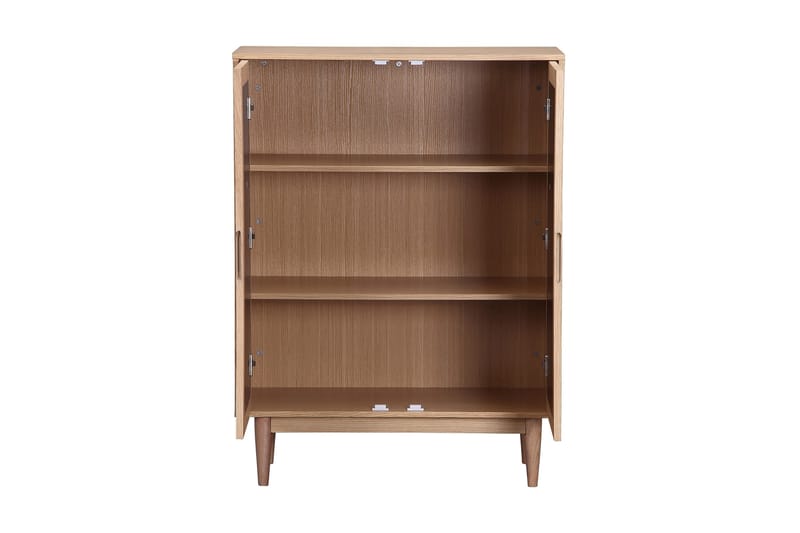Djack Vitrineskab 80 cm - Brun - Opbevaring - Skab - Vitrineskabe